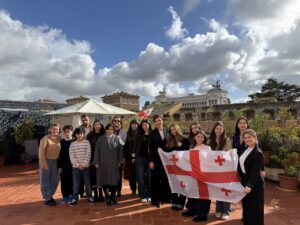 ვიზიტი  საქართველოს  ელჩთან  იტალიაში